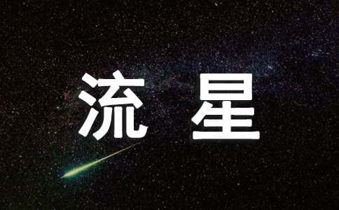 流星初中作文